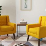 Why Buy Corvus Oxonia Tufted Fabric Upholstered Club Chair