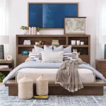 Advantages Of The Qiaofujiang Upholstered Platform Bed And Nightstand