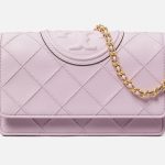 Benefits Of Tory Burch, Fleming Soft Leather Wallet On A Chain