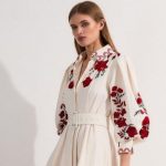 Buying Embroidered Cotton Blouse Dress