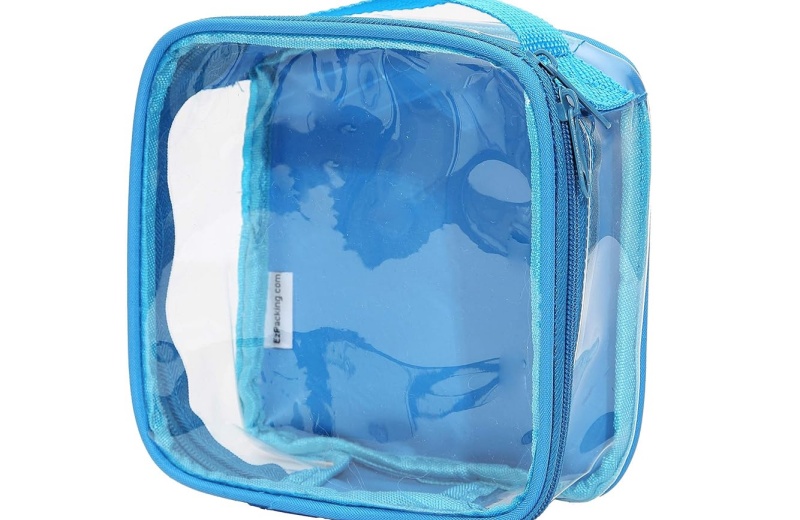 TSA-Approved High-end Travel-size Toiletries Clear Bag Included