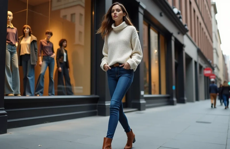 The Charm Of Skinny Jeans
