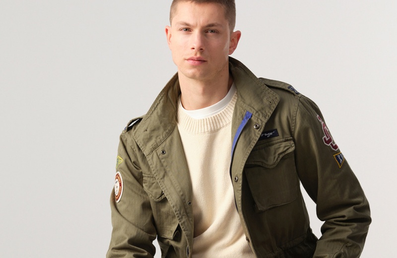 The Classic Design Of The Military Jacket