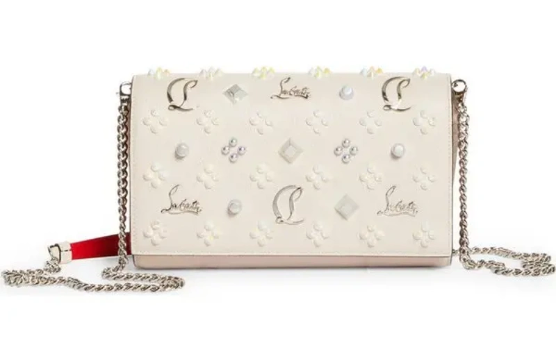 The Main Features Of Christian Louboutin, Paloma Empire Calfskin Clutch