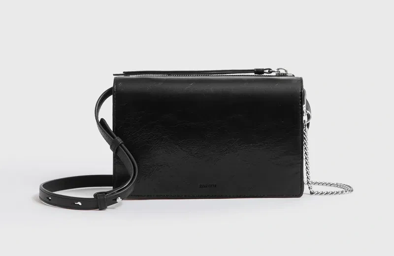 Why Buy AllSaints Fetch Leather Bag